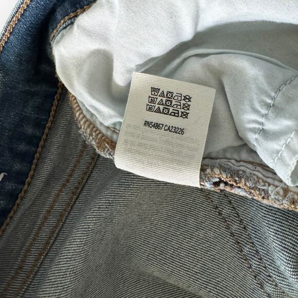 PINK Distressed Ripped Cut-Off High-Waist Ladies Jean Mini Shorts | Sz 10 [104] - Picture 7 of 7